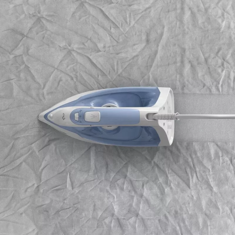 Plancha Tefal Virtuo 30 FV2C41E0 plancha seca y de vapor suela cerámica 2000 W azul, blanco