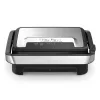 Parrilla de contacto Tefal Inicio Compact GC270D10 — rectangular 1000 W, rejilla superior, negra/acero inoxidable