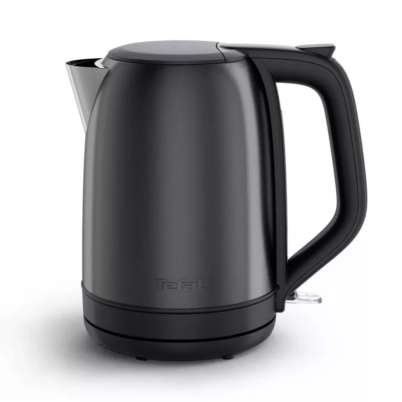 Hervidor Tefal Subito KO5S08E0 1,7 L 2400 W negro, acero inoxidable
