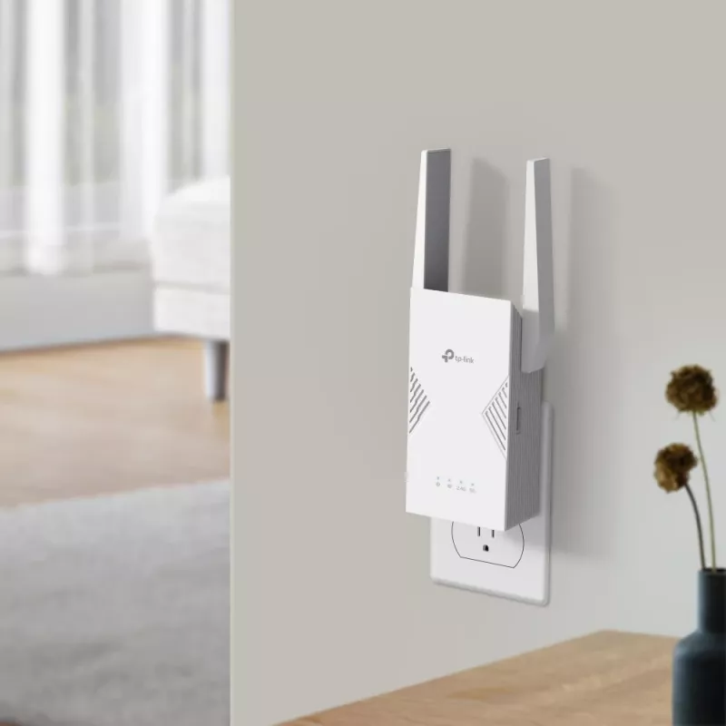 Emisor y receptor de red TP-LINK BE3600 2882 Mbit/s, doble banda 2,4/5 GHz, 1× RJ-45, blanco