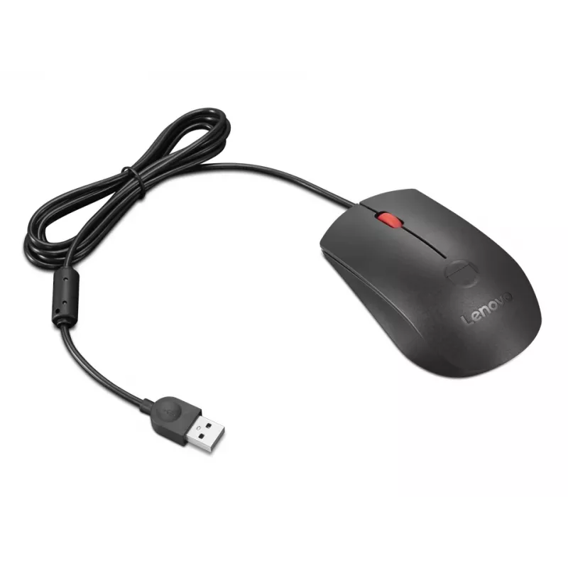 Ratón Lenovo 4Y51S24029 de oficina ambidiestro USB Type-A óptico 2000 DPI