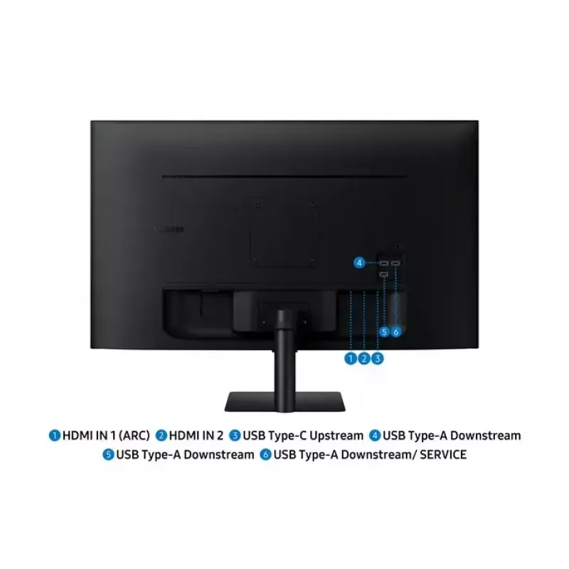 Monitor Samsung M7 M70F 81,3 cm (32 pulgadas) 3840 x 2160 píxeles 4K Ultra HD LCD negro