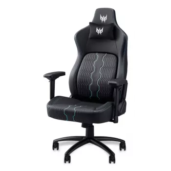 Silla gaming Acer PGC371 silla gaming universal negra, azul — plataforma universal, negra/azul
