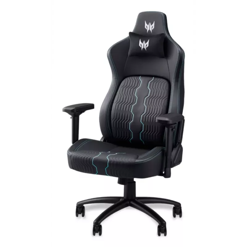 Silla gaming Acer PGC371 silla gaming universal negra, azul — plataforma universal, negra/azul