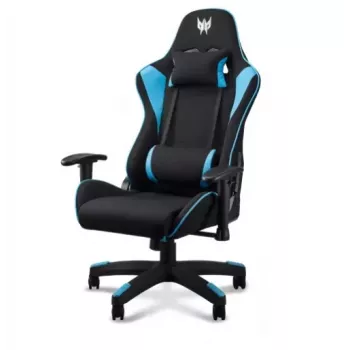 Silla gaming universal Acer PGC331 negra/azul, carga máx. 120 kg, W690×D550×H138,5 cm