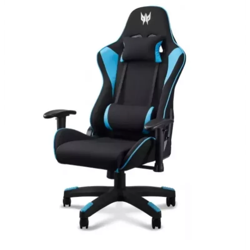 Silla gaming universal Acer PGC331 negra/azul, carga máx. 120 kg, W690×D550×H138,5 cm