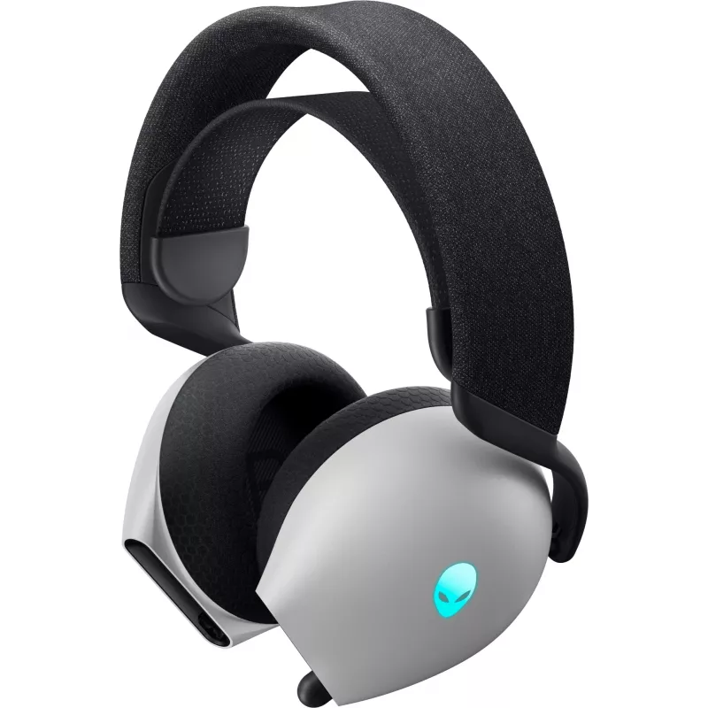 Auriculares Alienware AW725H con cable e inalámbricos diadema gaming USB Type-C negro, blanco