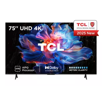 TV TCL V6C 75V6C 190,5 cm (75 pulgadas) 4K Ultra HD Smart TV Wi-Fi metalizado 330 cd/m²