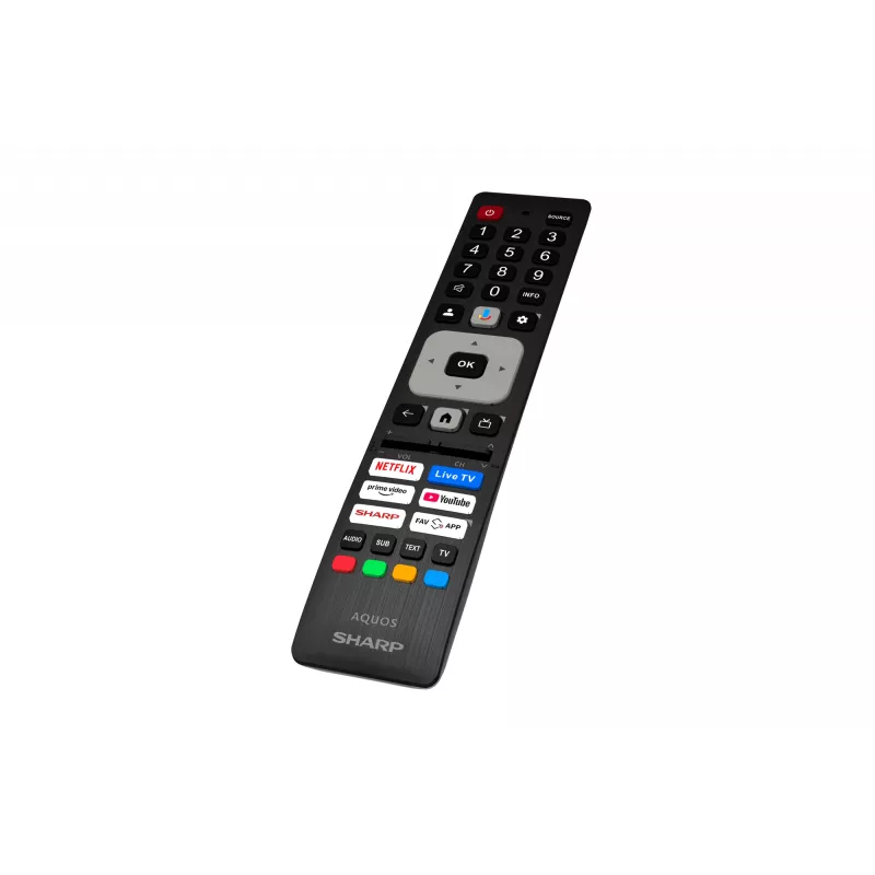 Sharp 50HP5265E 50" (127 cm) 4K Ultra HD Smart TV, Google TV, Wi-Fi, negro