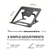 Fellowes Alumia soporte para portátil plegable tamaño máx. 15