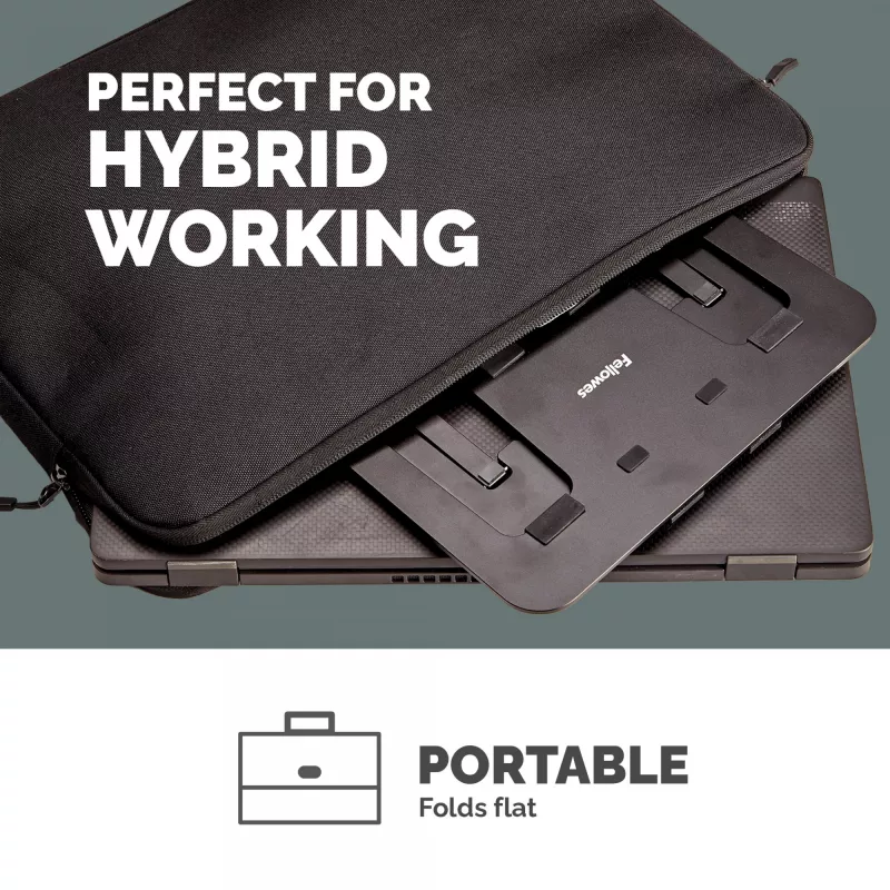 Fellowes Alumia soporte para portátil plegable tamaño máx. 15