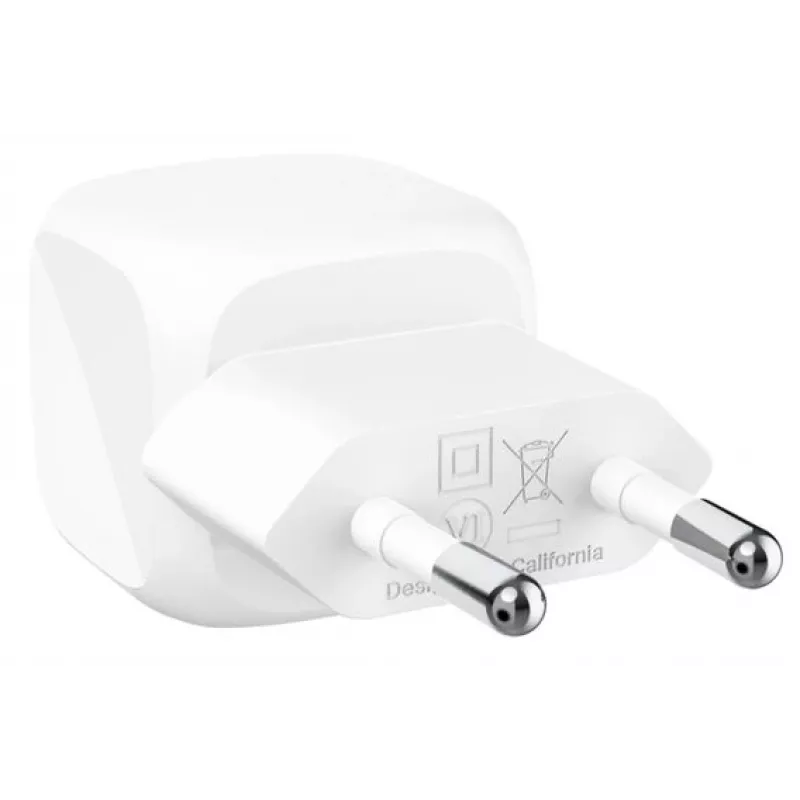 Cargador de pared BELKIN - Boostcharge - USB-C 20W PPS compacto - Blanco