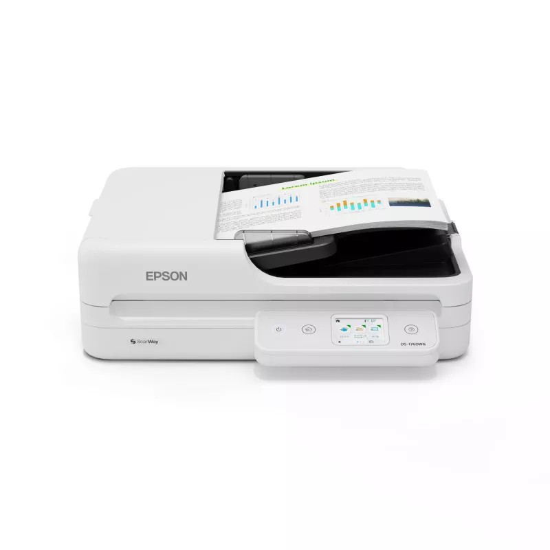 Epson WorkForce DS-1760WN escáner de sobremesa y ADF 1200 x 1200 DPI A4 Negro, Blanco