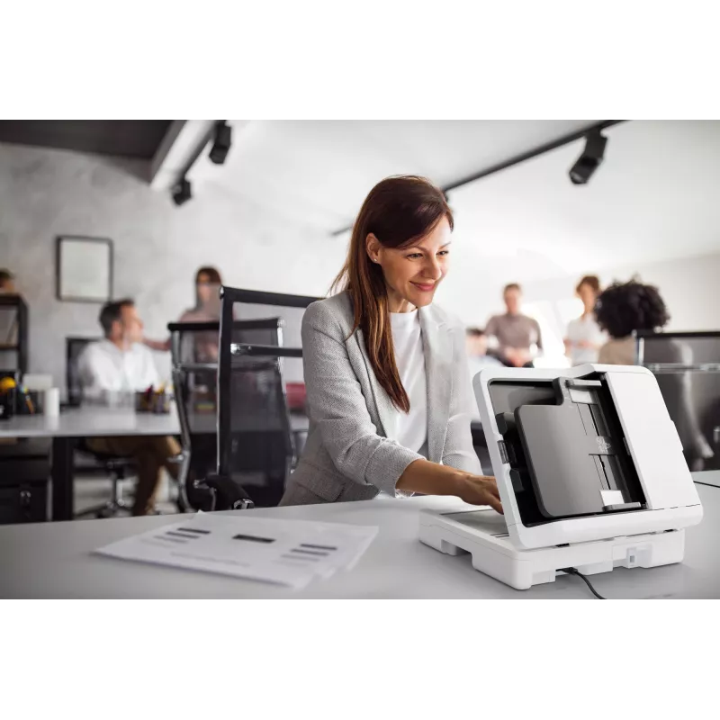 Epson WorkForce DS-1730 escáner de sobremesa y ADF 1200 x 1200 DPI A4 Negro, Blanco
