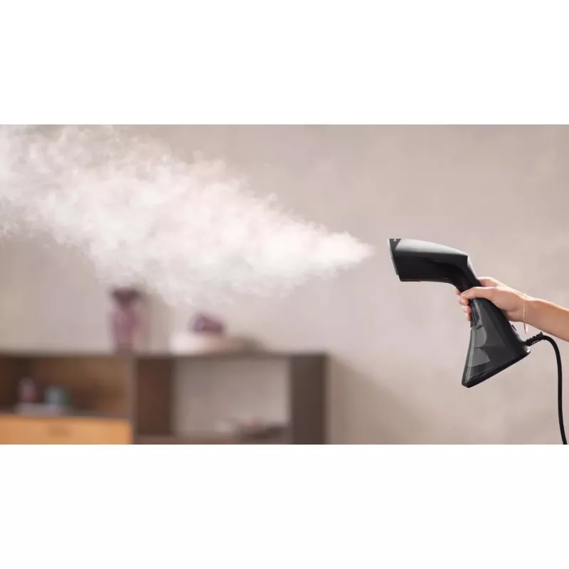 Vaporizador de ropa Philips serie 8000 GC800/80 0,23 L 1600 W Negro, Plata
