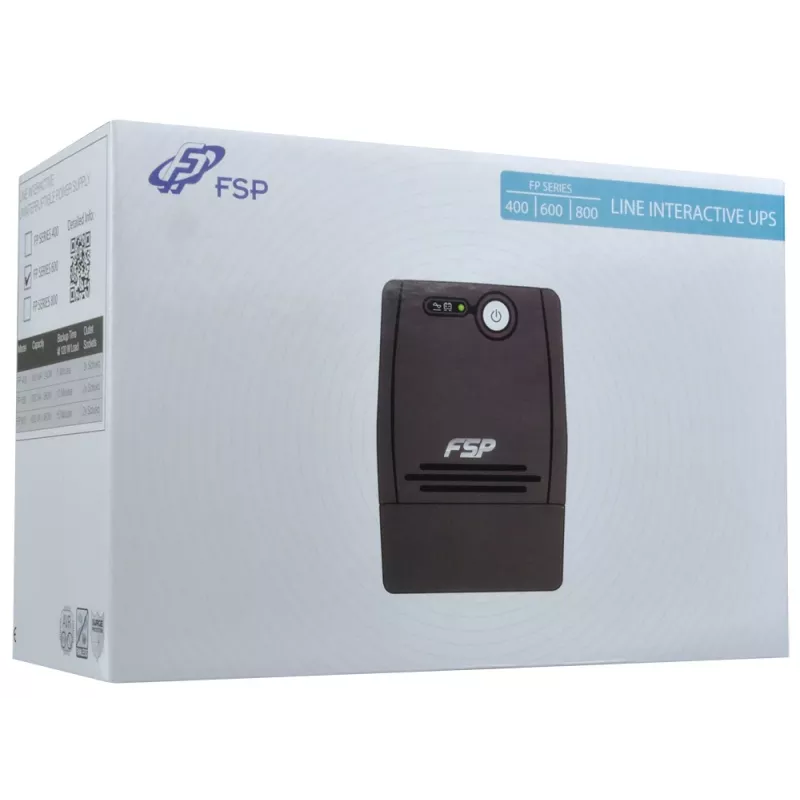 FSP FP 600 sistema de alimentación ininterrumpida (SAI) 0,6 kVA 360 W 2 salidas AC