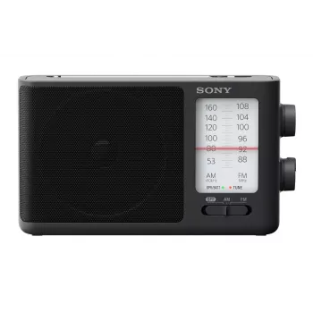 Sony ICF506 radio portátil Negra