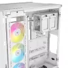 Caja de PC CORSAIR – iCUE LINK 6500X RGB semitorre de doble cámara Blanca