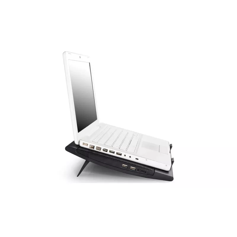 Base refrigeradora para portátil DEEPCOOL Wind Pal Fs 1200 Rpm - Negra