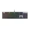 GENESIS Thor 420 RGB Teclado Gaming USB QWERTY US International Plata
