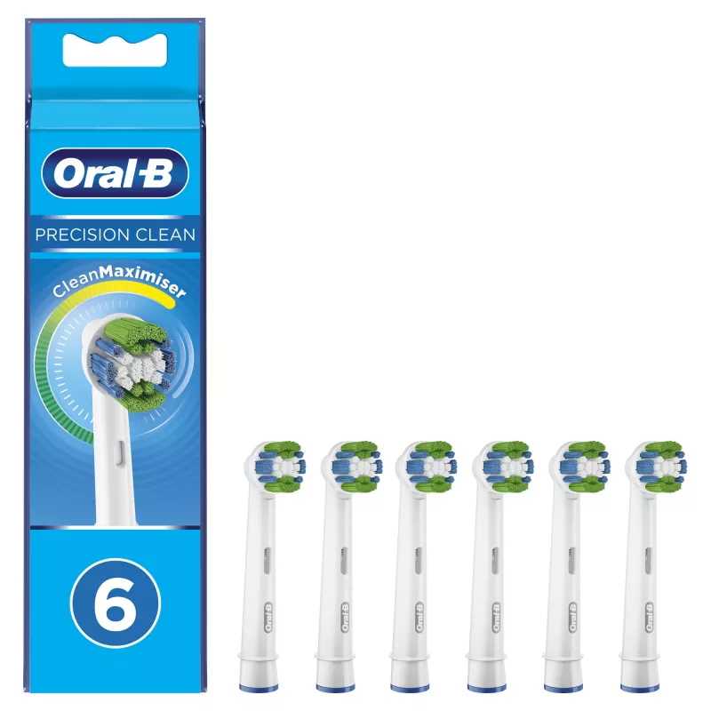 Oral-B Precision Clean 80339528 Cabezal de cepillo 6 uds. Blanco