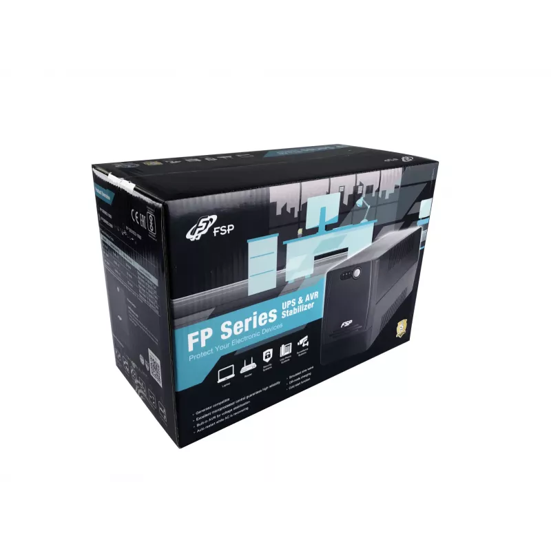 FSP FP 1000 sistema de alimentación ininterrumpida (SAI) Line-Interactive 1 kVA 600 W 4 salidas AC