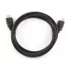 Gembird CC-HDMI4-1M cable HDMI 2.0 con Ethernet, macho-macho, conectores chapados en oro, 1 m, negro, embalaje a granel
