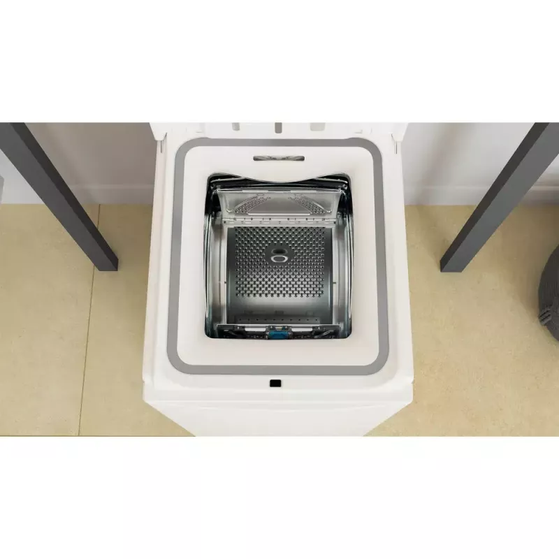 Lavadora de carga superior WHIRLPOOL TDLRBX 6252BS EU — 6 kg, 1200 rpm, clase de eficiencia energética B, 900×400×600 mm, blanco