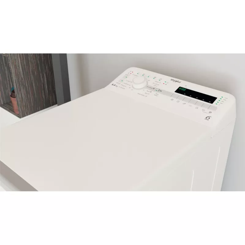Whirlpool TDLR 65230SS EU/N Lavadora de carga superior 6,5 kg 1151 rpm Blanco