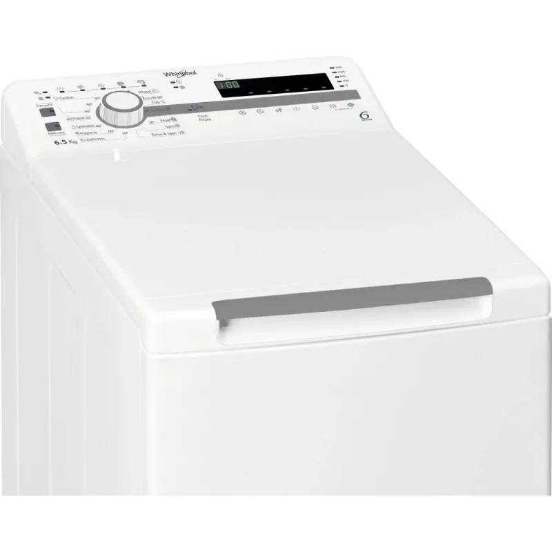 Whirlpool TDLR 65230SS EU/N Lavadora de carga superior 6,5 kg 1151 rpm Blanco