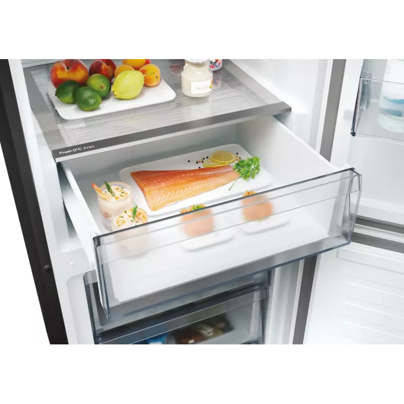 Frigorífico Candy Fresco ECN2CQTEB186 355 L Negro No Frost