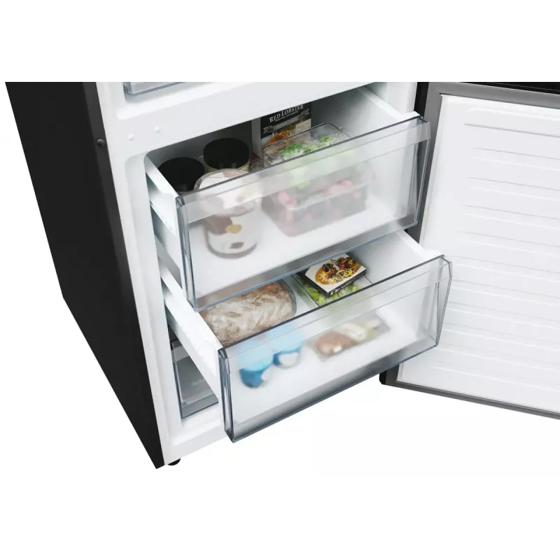 Frigorífico Candy Fresco ECN2CQTEB186 355 L Negro No Frost
