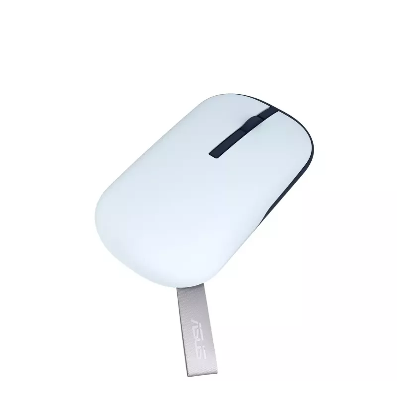 ASUS Marshmallow MD100 Ratón Oficina Ambidiestro RF Wireless + Bluetooth Óptico 1600 DPI
