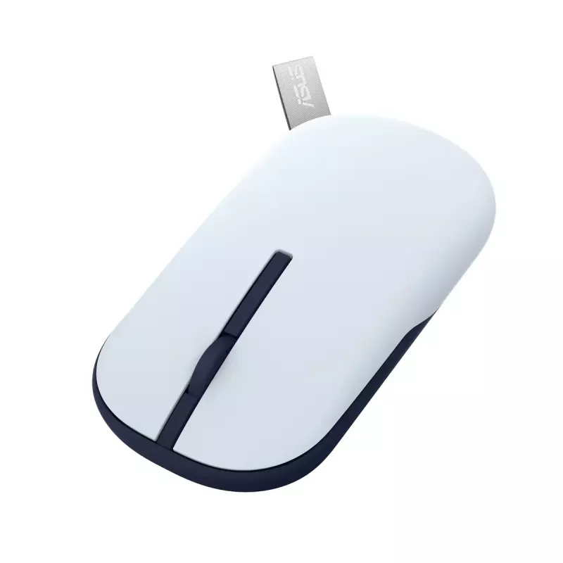 ASUS Marshmallow MD100 Ratón Oficina Ambidiestro RF Wireless + Bluetooth Óptico 1600 DPI