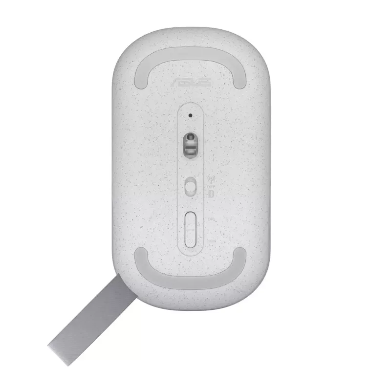 ASUS Marshmallow MD100 Ratón Oficina Ambidiestro RF Wireless + Bluetooth Óptico 1600 DPI