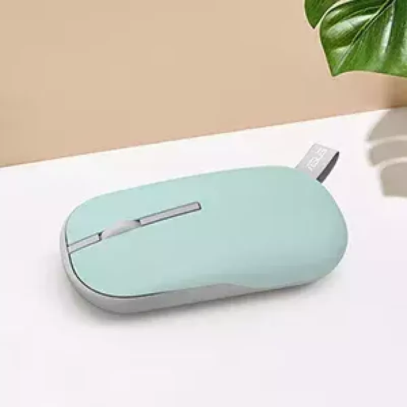 ASUS Marshmallow MD100 Ratón Oficina Ambidiestro RF Wireless + Bluetooth Óptico 1600 DPI