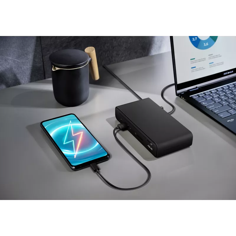 ASUS Triple Display USB-C Dock DC300 Docking USB 3.2 Gen 2 (3.1 Gen 2) Type-C Negro
