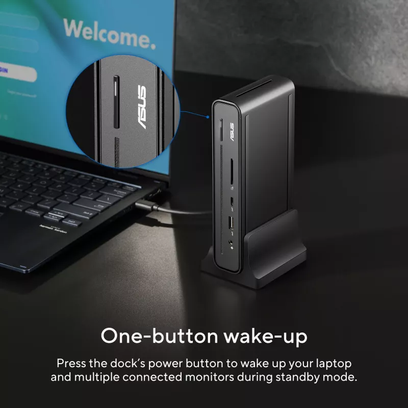 ASUS Triple Display USB-C Dock DC300 Docking USB 3.2 Gen 2 (3.1 Gen 2) Type-C Negro