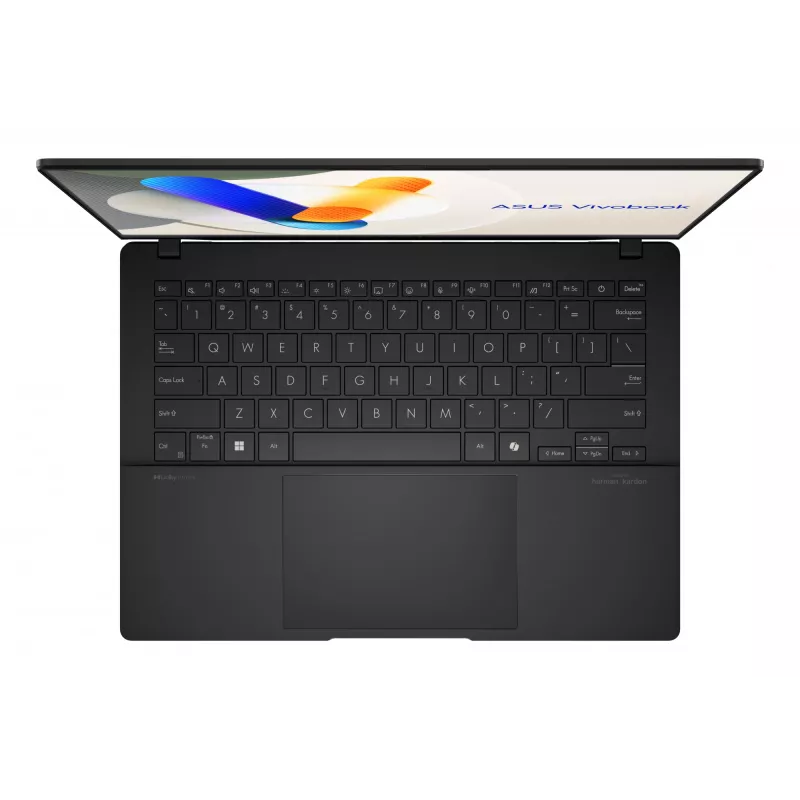 ASUS Vivobook S14 OLED M5406WA-PP061W AMD Ryzen AI 9 365 Portátil 35,6 cm (14 inch) 3K 24 GB LPDDR5x-SDRAM 1 TB SSD Wi-Fi 6E (802.11ax) Windows 11 Home Negro