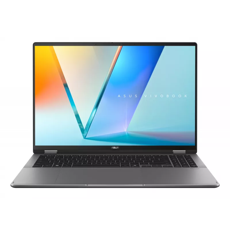 ASUS Vivobook 16 Flip TP3607SA-RJ033W Copilot+ PC Intel Core Ultra 7 256V Híbrido (2 en 1) 40,6 cm (16 inch) Táctil 3K 16 GB LPDDR5x-SDRAM 1 TB SSD Wi-Fi 7 (802.11be) Windows 11 Home Negro, Gris