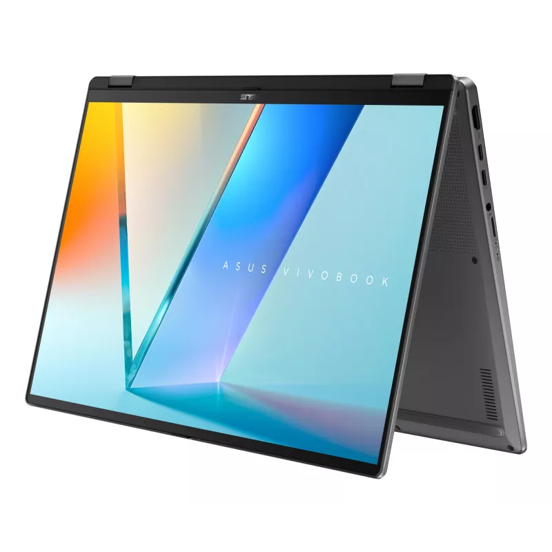 ASUS Vivobook 16 Flip TP3607SA-RJ033W Copilot+ PC Intel Core Ultra 7 256V Híbrido (2 en 1) 40,6 cm (16 inch) Táctil 3K 16 GB LPDDR5x-SDRAM 1 TB SSD Wi-Fi 7 (802.11be) Windows 11 Home Negro, Gris