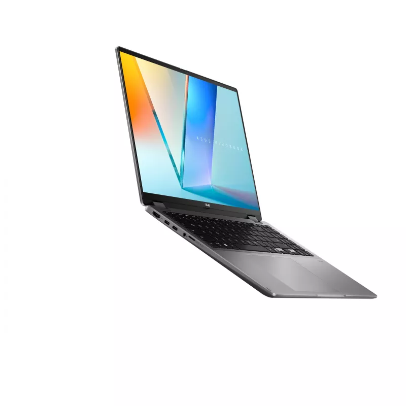 ASUS Vivobook 16 Flip TP3607SA-RJ033W Copilot+ PC Intel Core Ultra 7 256V Híbrido (2 en 1) 40,6 cm (16 inch) Táctil 3K 16 GB LPDDR5x-SDRAM 1 TB SSD Wi-Fi 7 (802.11be) Windows 11 Home Negro, Gris