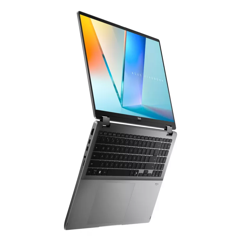 ASUS Vivobook 16 Flip TP3607SA-RJ033W Copilot+ PC Intel Core Ultra 7 256V Híbrido (2 en 1) 40,6 cm (16 inch) Táctil 3K 16 GB LPDDR5x-SDRAM 1 TB SSD Wi-Fi 7 (802.11be) Windows 11 Home Negro, Gris