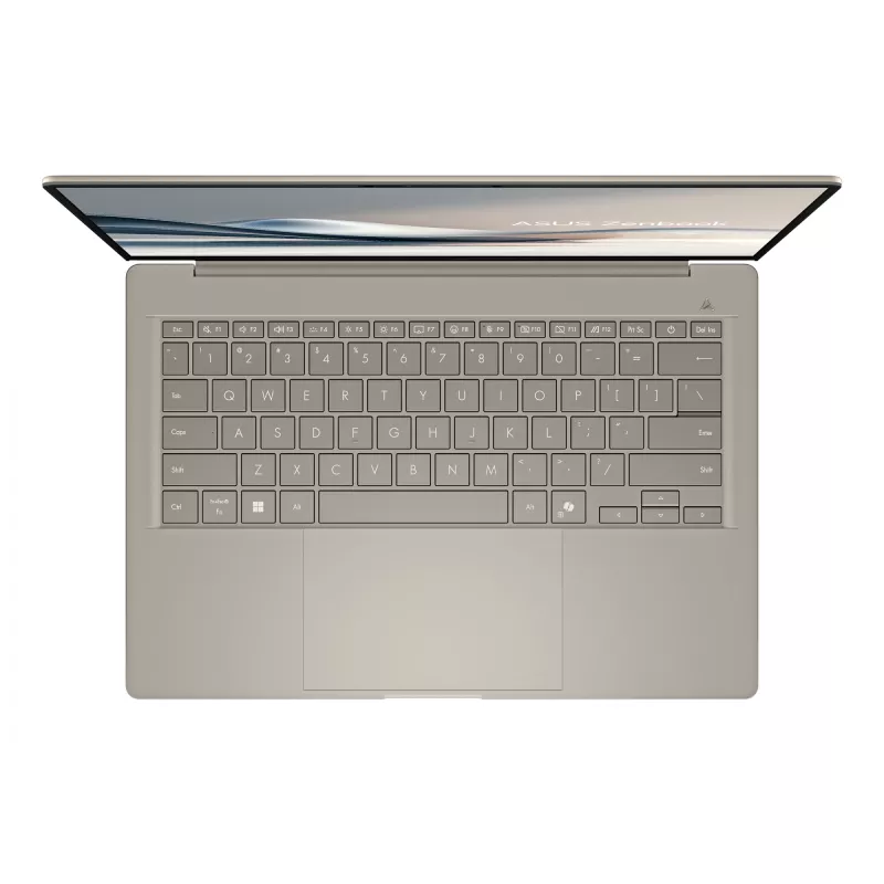 ASUS Zenbook A14 UX3407QA-QD202W Copilot+ PC Snapdragon X1-26-100 Portátil 35,6 cm (14 inch) WUXGA 16 GB LPDDR5x-SDRAM 512 GB SSD Wi-Fi 6E (802.11ax) Windows 11 Home Beige