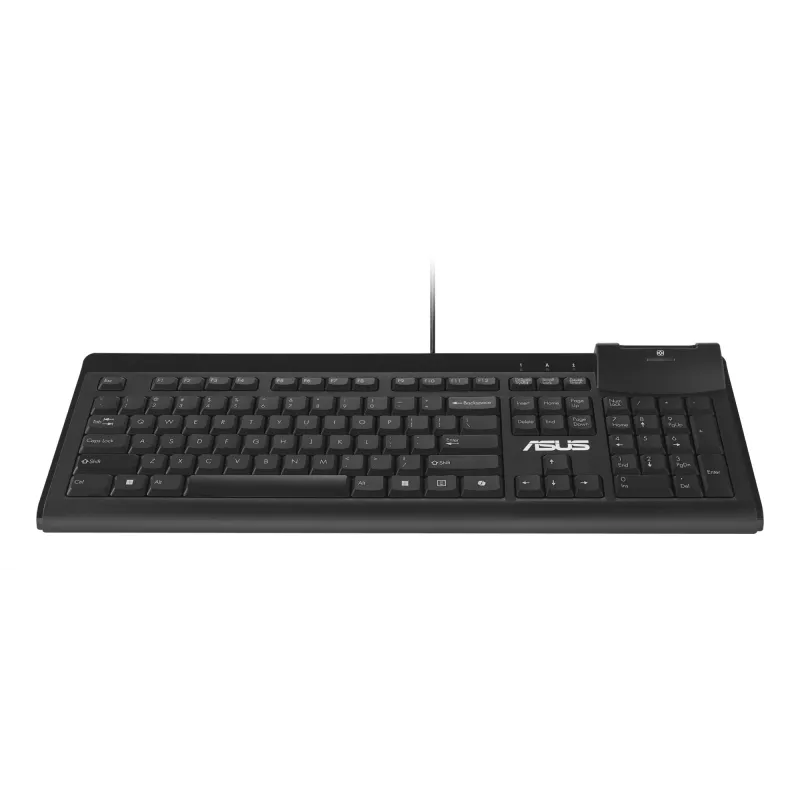 ASUS Smart Card KU100 Teclado para casa/oficina USB Negro