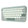 Teclado inalámbrico Bluetooth ASUS Marshmallow KW100 — Distribución US International, diseño compacto
