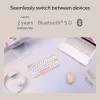 Teclado inalámbrico Bluetooth ASUS Marshmallow KW100 — Distribución US International, diseño compacto