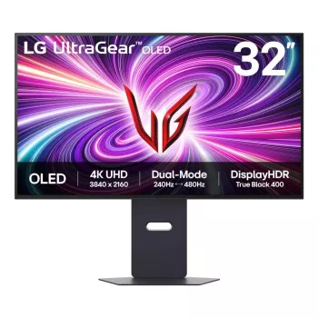LG 32GX870A-B Monitor de ordenador 81,3 cm (32 inch) 3840 x 2160 Píxeles 4K Ultra HD OLED Negro