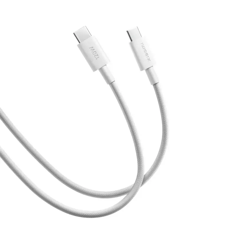 Xiaomi Cable USB-C a USB-C trenzado 6A, 2 m