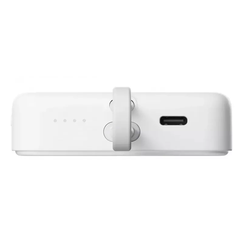 Powerbank Xiaomi BHR9822GL 10000 mAh Li-Ion con carga inalámbrica, 2× USB-C, blanco